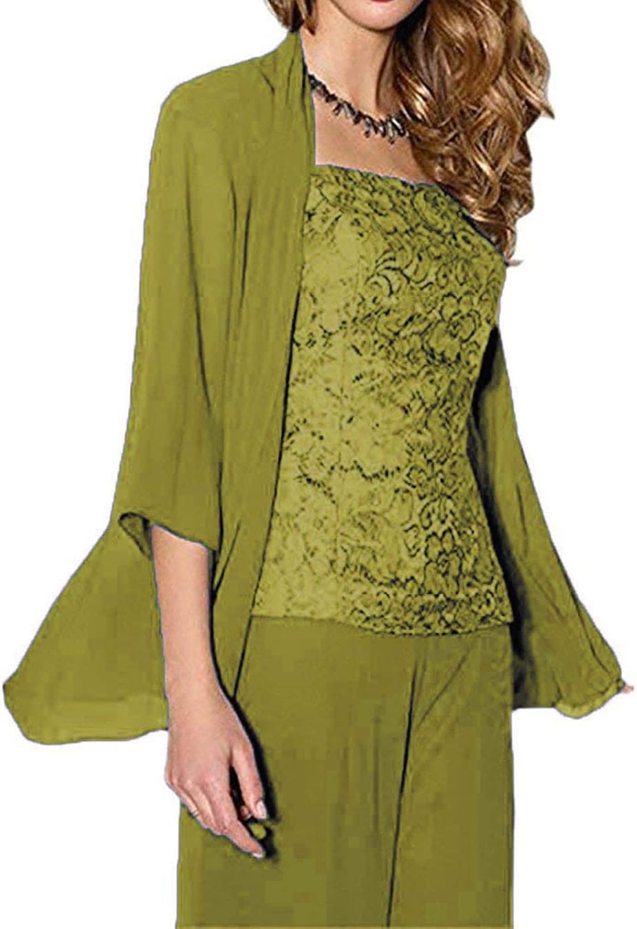 mother of the bride lace pant suits