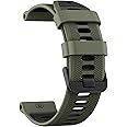 U-LIMVE Watch Band for Garmin Forerunner 965/Forerunner 955/Forerunner 945/Forerunner 935, Soft Silicone 22mm Replacement Bands