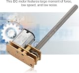 Wandisy DC Gear Motor 6V 30RPM 2W Micro Reduction Motor M4x55mm Shaft for RC view 2