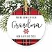 You're Going To Be A Grandma Ornament, 2018 Pregnancy Announcement, New Grandmother Gift, 3