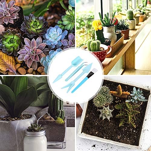 Steppiano ガーデニングツール 12点セット ミニ園芸ツール ミニ園芸用品 多肉植物 観葉植物 室内 庭造り手工具 寄せ植え 植え替え ツール 移植道具 B0851fddk3 800円
