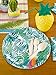 Talking Tables Tropical Party Plates Table Decorations Supplies Birthday, Jungle, Luau, Hawaiian Party Fiesta Paper Plates, 12 per pack