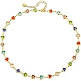 Beaded Choker Necklaces for Women 18k Gold Plated Dainty Gold Choker Necklaces for Women