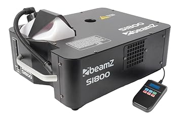 Beamz 160493 S1800 Nebelmaschine, DMX, horizontal/vertikal, 1800 W