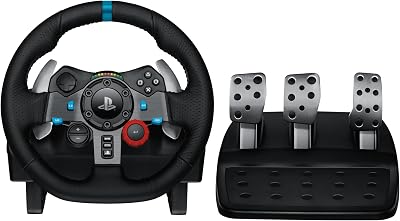Logitech G G29 Driving Force Racing Wheel and Pedals for PS5 PS4 PC