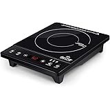 Duxtop Portable Induction Cooktop, Countertop Burner, Induction Burner with Timer and Sensor Touch, 1800W 8500ST E210C2