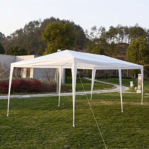 oldzon Outdoor 10'x20'Canopy Party Wedding Tent Gazebo Pavilion Cater Events 4 Sidewall with Ebook - Thumbnail 4