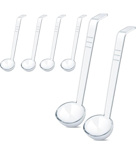 4 Pieces Small Ladles For Serving Sauce, 8.07 Inches Long Handle