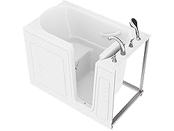 ANZZI Walk In Tub 53'' x 30'' Right Drain Oriented