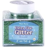 Extra Fine Glitter 2oz, Emerald