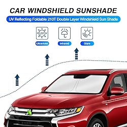 KUST Windshield Sun Shade for 2013-2021 Mitsubishi