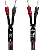 Amazon.com: AudioQuest Rocket 44 Single BiWire Speaker Cables with