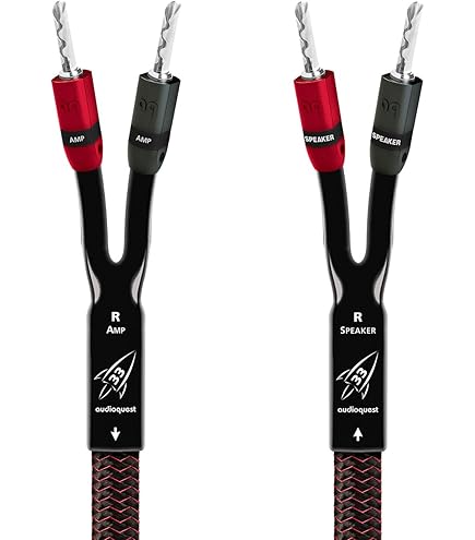 Amazon.com: AudioQuest 9.8' Rocket 44 Full-Range Speaker Cable w