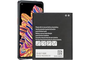 QOUTMCUY 【4500mAh】Galaxy Xcover Pro Battery,Upgraded version high capacity replacement battery suitable for Samsung Galaxy XCover 6 Pro EB-BG736BBE/Xcover Pro EB-BG715BBE G715F GH43-04993A SM-G715 Battery.