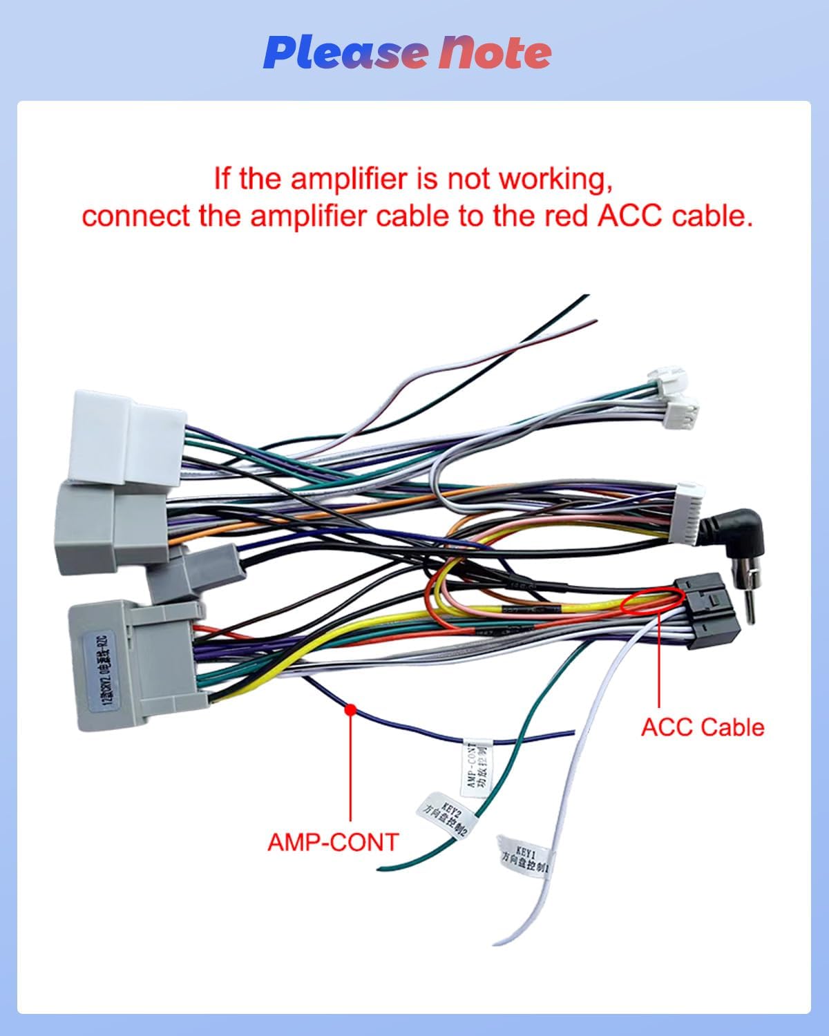 Amplifier wiring connection diagram