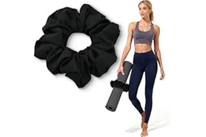 HEIWINNER Yoga Mat Scrunchie - Stylish Yoga Mat Holder, Durable & Elastic Fabric - Fits All Standard Yoga Mats (Mat Not Included)