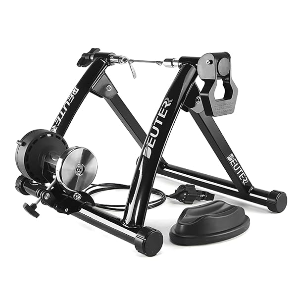 BIKE TRAINER, MAGNETIC BICYCLE STATIONARY STAND FOR INDOOR...