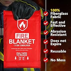 HOMEXCEL Fire Blanket Emergency for Home and