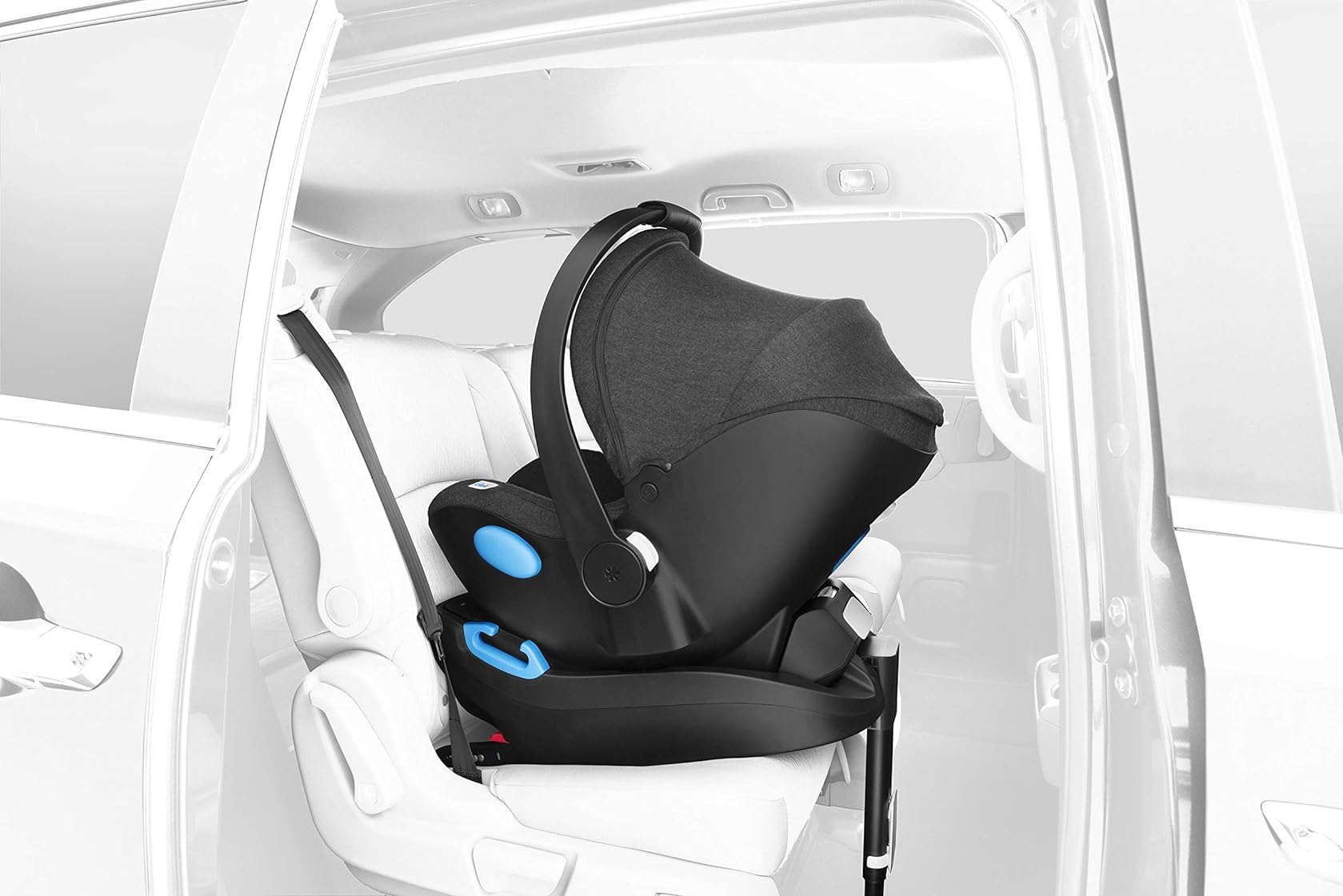 Clek Liing Infant Car Seat Base with Metal Load Leg, Adjustable Recline Design, Compatible with Latch & Belt-Tensioning