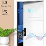 Zayejod 6M D-Shape Rubber Weather Stripping Door Seal Self-Adhesive Black view 6