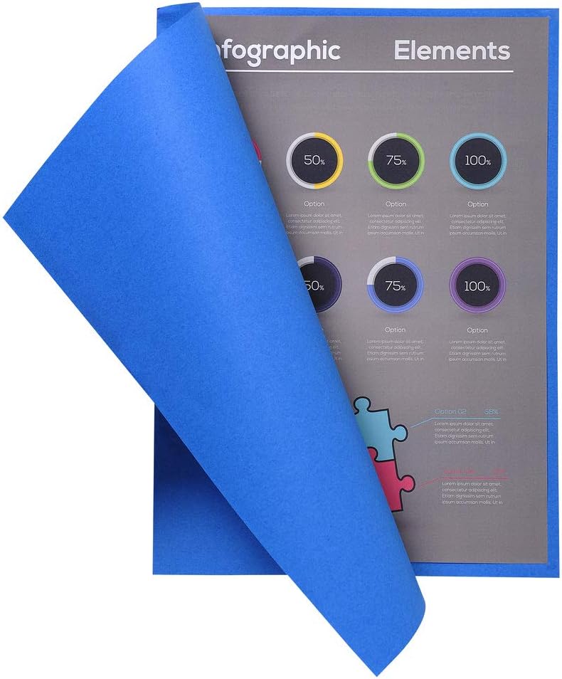 Exacompta, Ref 160001E, Forever Collection, Flash Square Cut Folders, 240 x 320mm in Size, Suitable for A4 Documents - Image 5