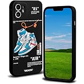 CHBSHENG Cool Phone Case for iPhone 11 Case for Boys Men Street Design Aesthetic Shockproof Basketball Sneaker Sports Designer Cases Compatible with iPhone 11 Black