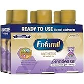 Enfamil NeuroPro Gentlease Ready-to-Feed with Smaller Proteins for Easy Digestion, Brain Supporting DHA, Prebiotic, HuMO6* Blend, Baby Formula for easing Fussiness, Crying, Gas, Spit-up in 24hrs, 8 Fl Oz Bottles (6 Count)