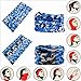 VANCROWN Headwear Head Wrap Sport Headband Sweatband 220 Patterns 12 in 1 Magic Scarf 12PCS & 6PCS 12 in 1 (12PCS.Camouflage 1)