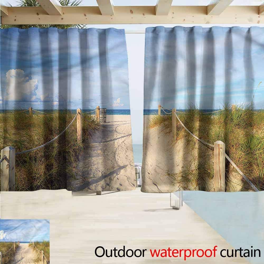 Amazon Com Marymunger Simple Curtain Beach Sandy Beach Entry