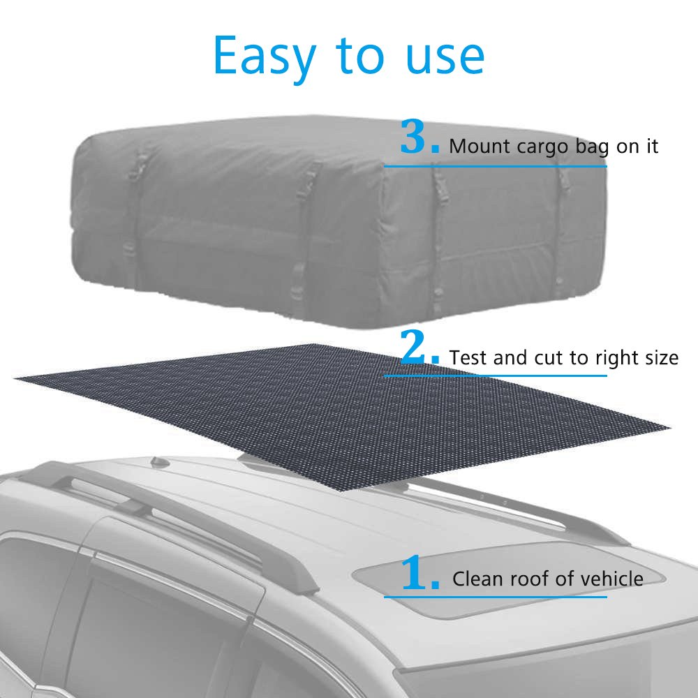 Depp's Car Roof Mat Cargo Pad Protective Mat Rack Pad (43’’x36