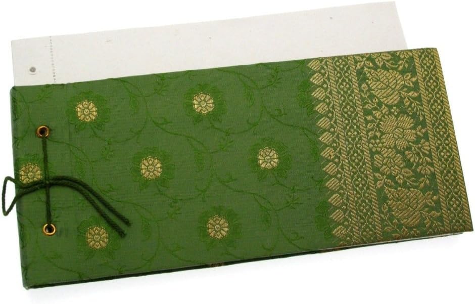 Sari Notepad Medium 220 x 95mm - Green