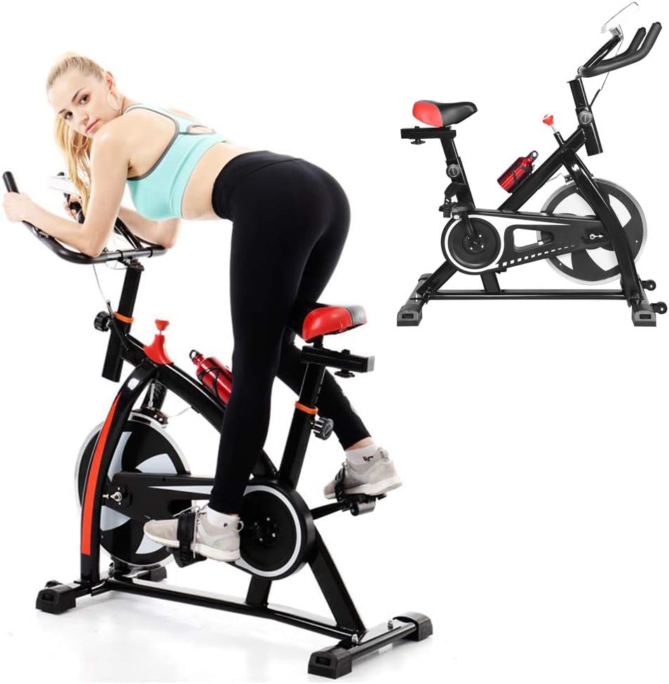 stationary bike rack