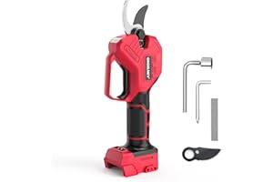 Electric Pruning Shears for Milwaukee M18 Battery, Cordless DeWalt Pruner with Brushless Motor and 1.5 inch Cut Capacity for 
