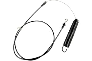 BSWAYGO GY22387 Power Take Off Control Cable Compatible with John Deere D100 D105 D110 D120 D125 D130 E100 E110 E120 E130 L100 L105 L107 L110 L111 L118 S100 S110 S120 S220 X105 X106 X107 X125 X126 X127 X145