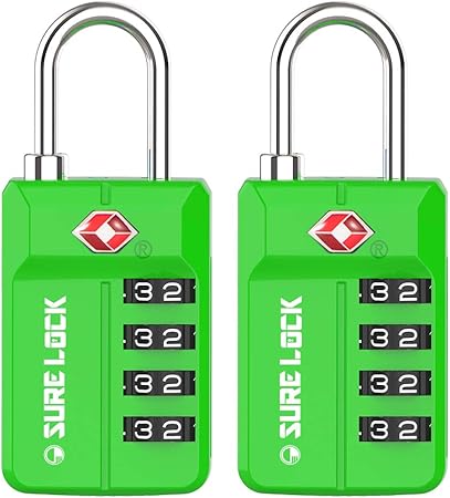 tsa compatible travel luggage locks