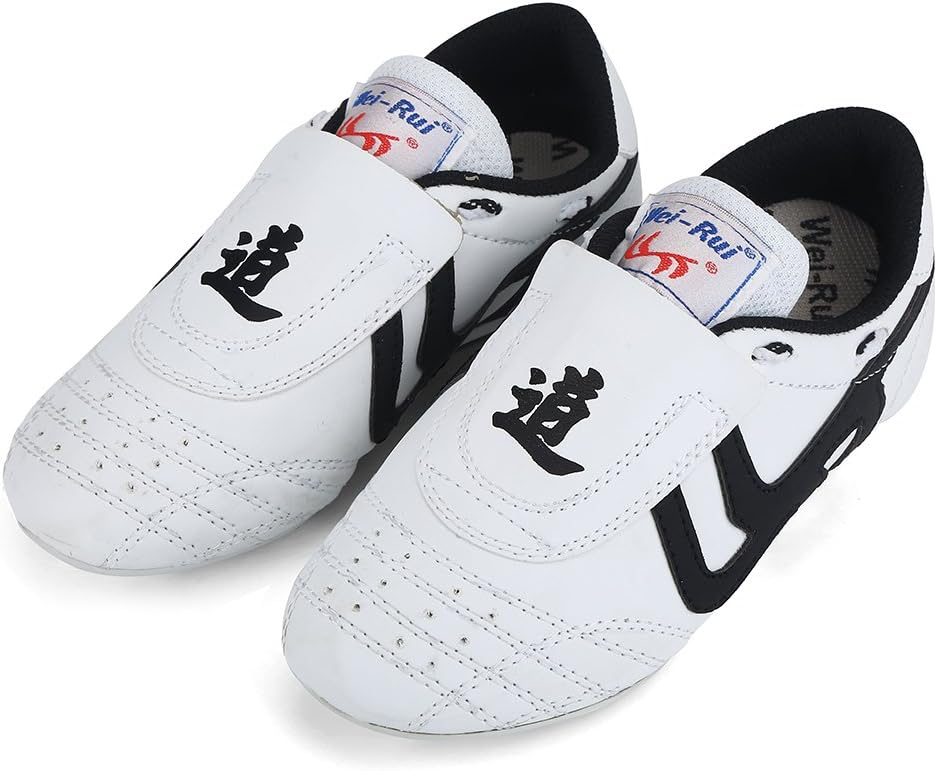 Martial Arts Taekwondo Shoes, Unisex Children Teenager Sport Boxing Karate Shoes for Taekwondo, Boxing, Kung Fu and Taichi : Sports & Outdoors