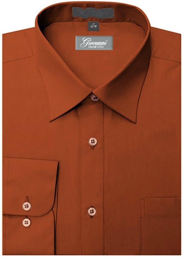 GIOVANNI Men's Dress Shirt at Amazon Men’s Clothing store
