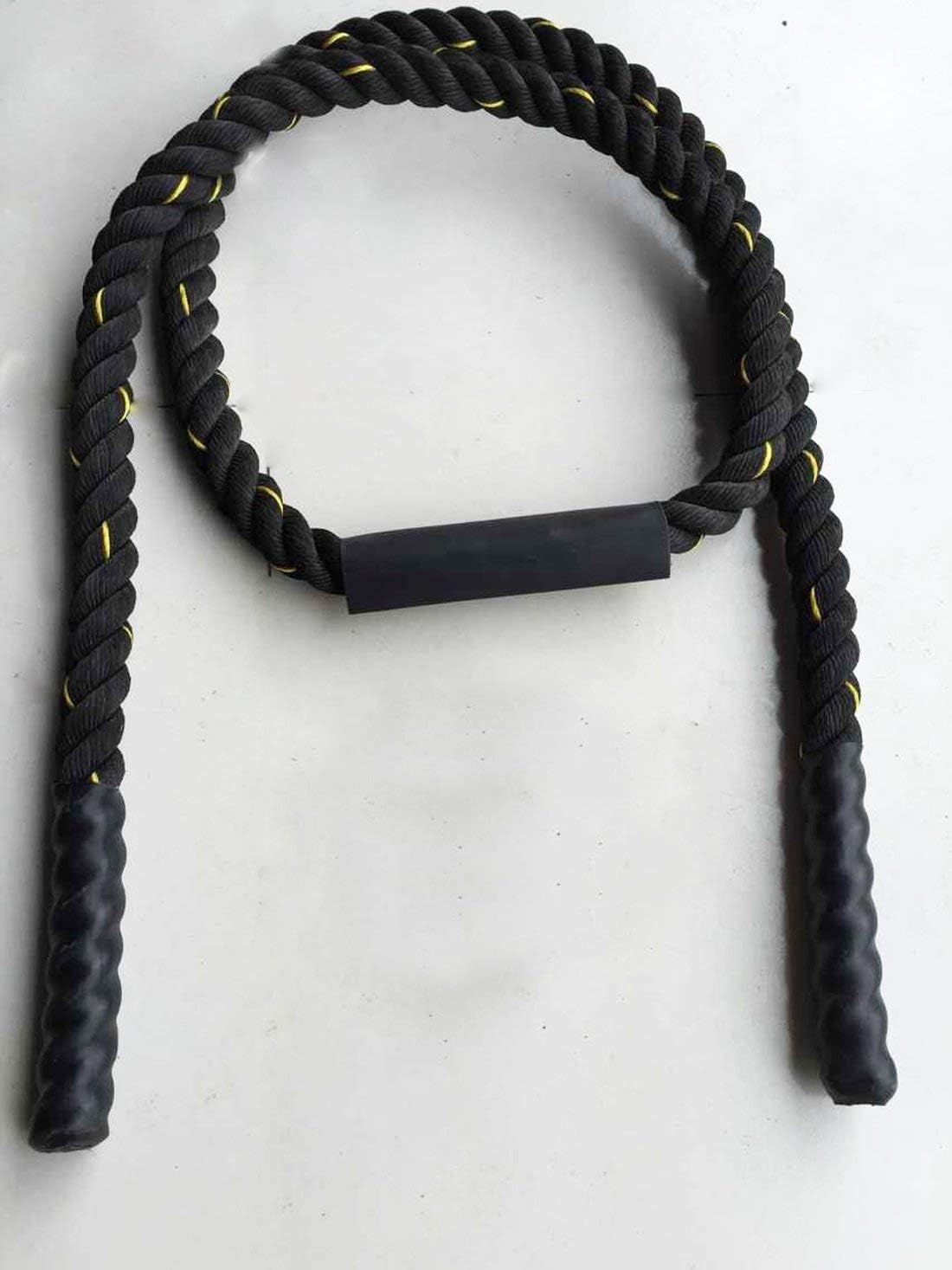 Tonyko Heavy Jump Rope, Weighted Jump Rope (1in×10ft), Black(1in×10ft) - Image 3