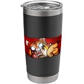 Aggretsuko Ultimate Rage Tee Shirt Stainless Steel Insulated Tumbler