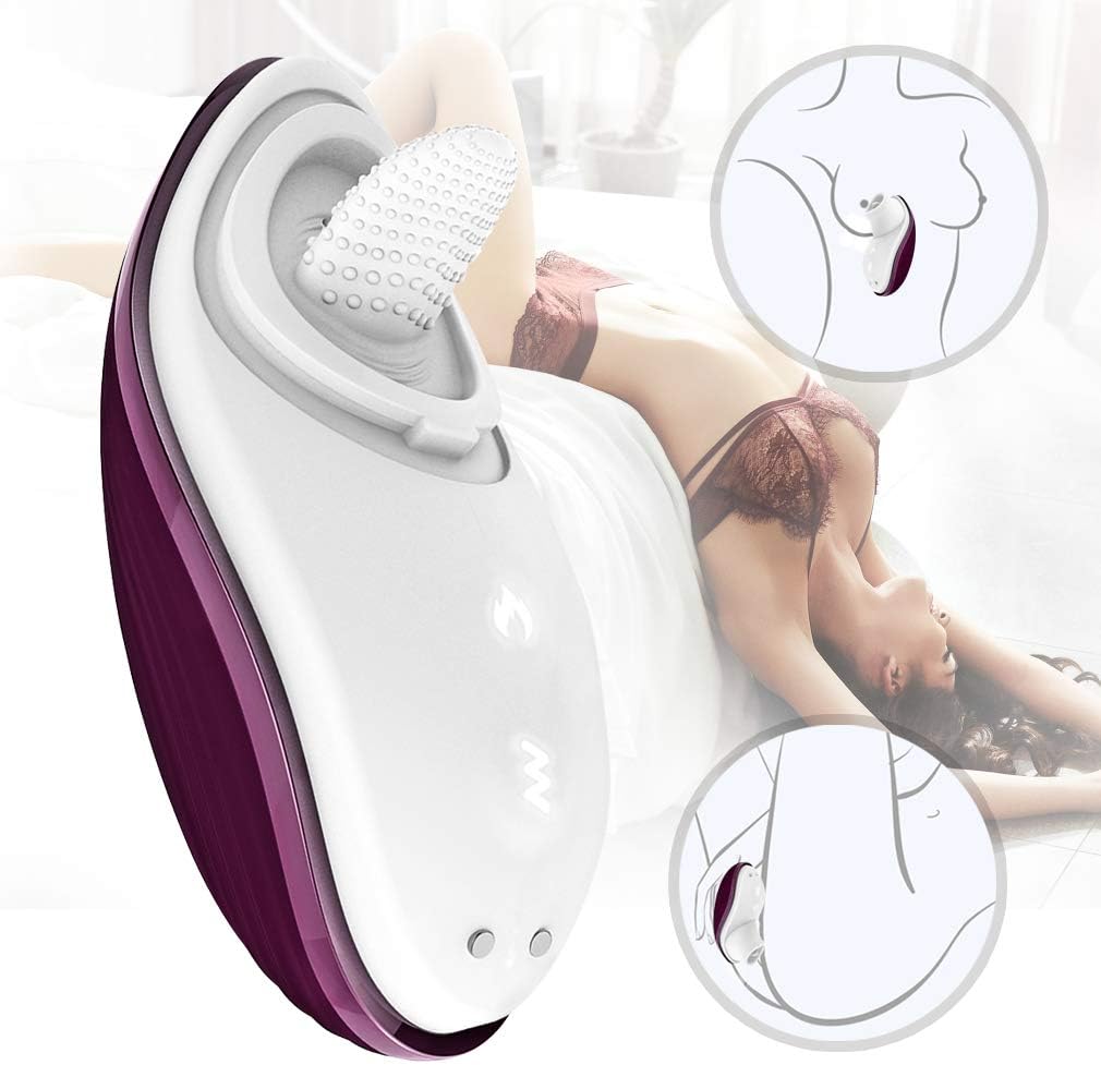 Wireless Mini Invisible 7 Licking Strapless Stimulator Strap on Panty vǐbradors Excited Toy for Woman,USB Rechargeable Tshirt