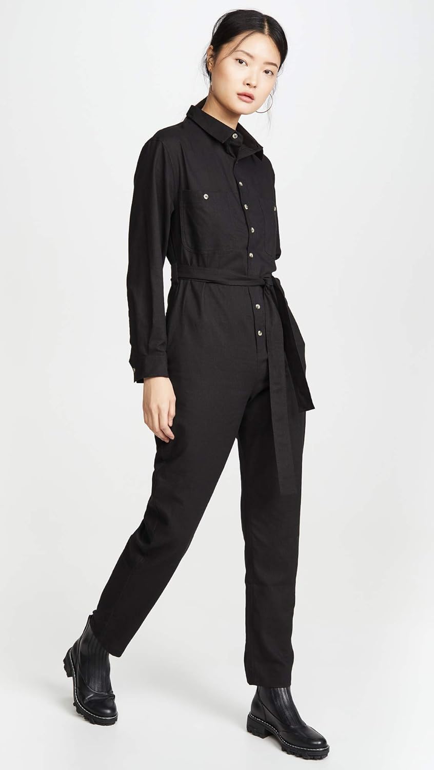 black boiler playsuit
