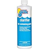 In The Swim Clarifier for Swimming Pools - 1 Quart | Coagulates Debris To Clear Swimming Pool Water - Increases Filter Efficiency - Above Ground and Inground Pools