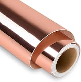 Lya Vinyl Rose Gold Permanent Vinyl Roll 12x5ft Outdoor Self Adhesive
