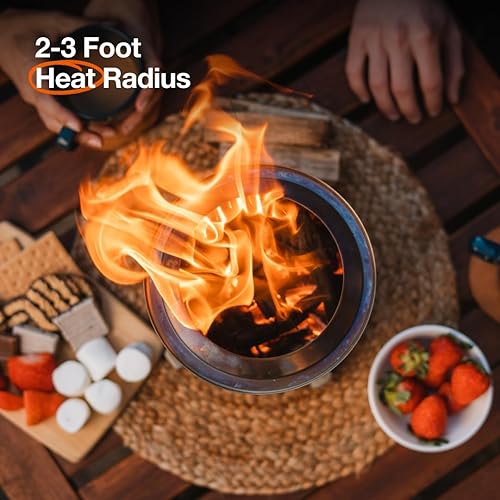 Tabletop Fire Solo Smokeless Fire Pit Amazon Solo Stove Mesa XL, Inch  Tabletop Fire Pit With Stand