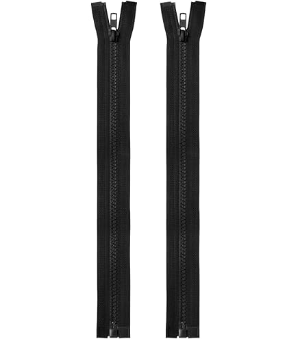 Seeking ROAM Unsichtbare Reißverschlüsse – Nylonspule #3, 2er Set, Hellblau, 35,6 Cm (14 Zoll)