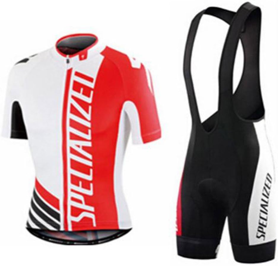 red white bib shorts