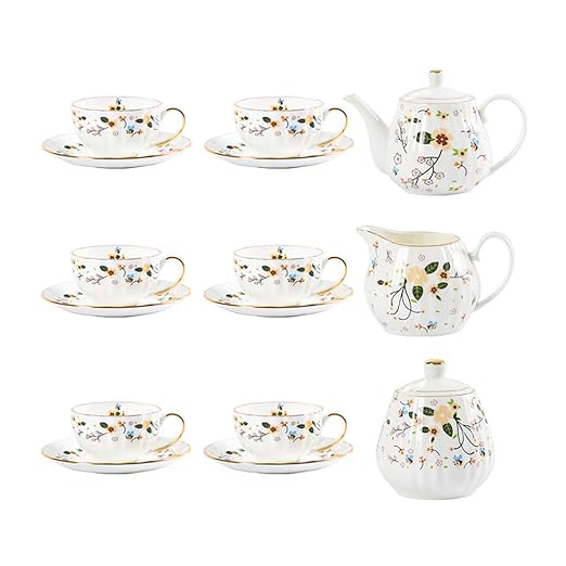 Whygry Juego de Taza de café de cerámica, Taza Resistente al Calor ...