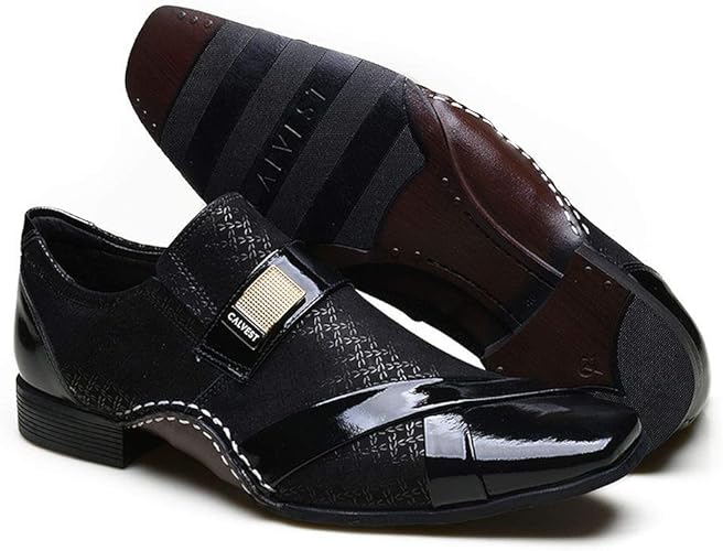 sapatos calvest verniz