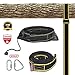 TAICHIPANDA Tree Swing Hanging kit , Tree Swing Straps for Outdoor 1 pc, 10ft Strap, Holds 3150 lbs(SGS Certified), Heavy Duty Carabiner Lock Screws, Genuine Quality | Easy & Efficient(Yellow