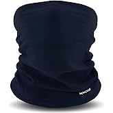 Havccdi Kids Winter Neck Warmer, Fleece Neck Gaiter Ski Mask for Boys Girls Windproof Face Covering Scarf for Cold Weather